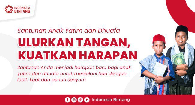 SANTUNAN ANAK YATIM DAN DHUAFA