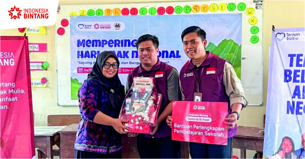 Penyaluran Bantuan Perlengkapan Pembelajaran Sekolah Bersama 12 Siswa SDN Kupang 4 Jabon Sidoarjo 23 Juli 2026