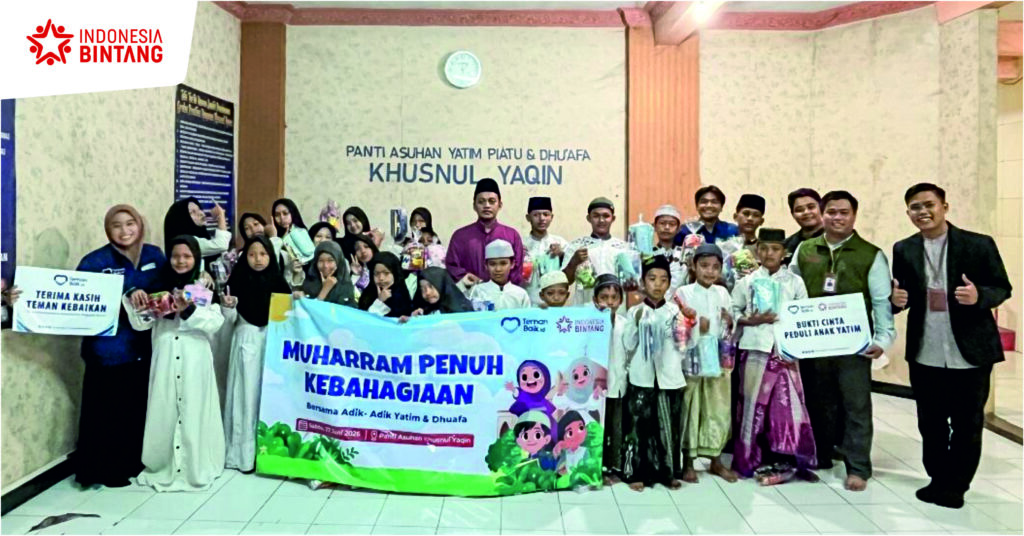 Penyaluran Bantuan Perlengkapan Sekolah Sekaligus Santunan Yatim dan Dhuafa Bersama 23 Adik Binaan Panti Asuhan Khusnul Yaqin Taman Sidoarjo 27 Juni 2026