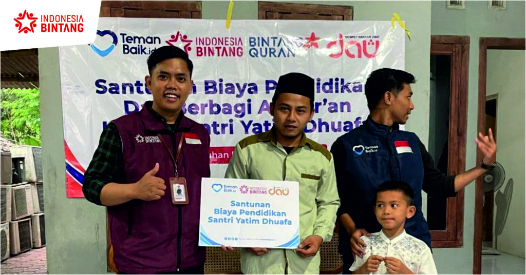 Penyaluran Beasiswa Bintang: Bantuan Biaya Pendidikan Yatim Bersama 30 Adik Binaan Panti Asuhan Istiqomah Mojokerto 30 Juli 2026