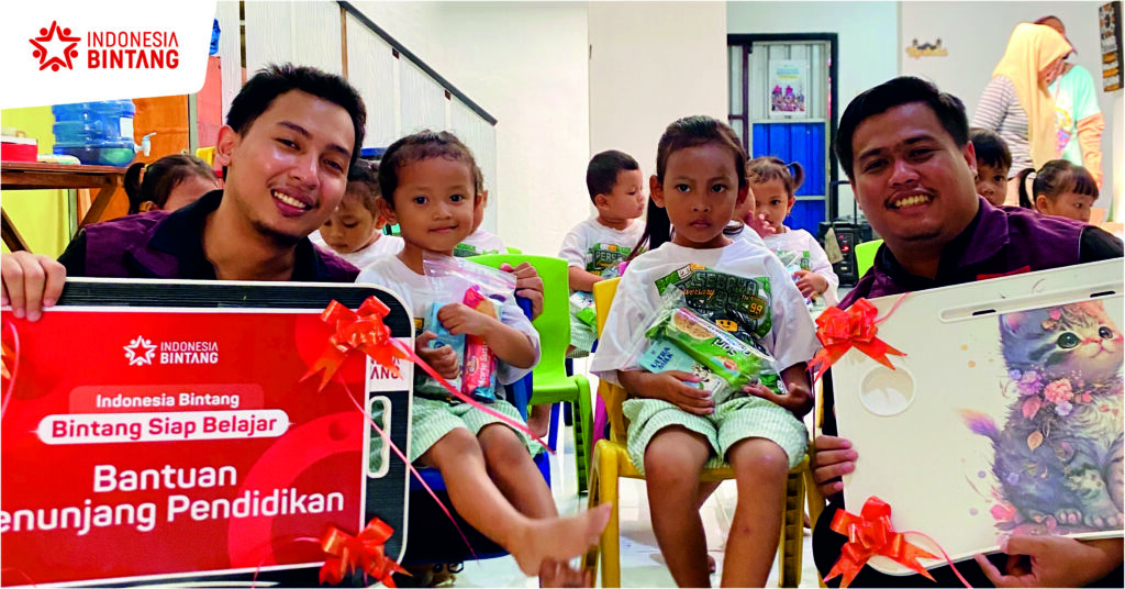 Penyaluran Bintang Siap Belajar (Bantuan Penunjang Pendidikan) dan Cerita Bintang (Safari Kisah Inspiratif) Bersama Sokola Pelangi Nganjuk 22 Agustus 2026